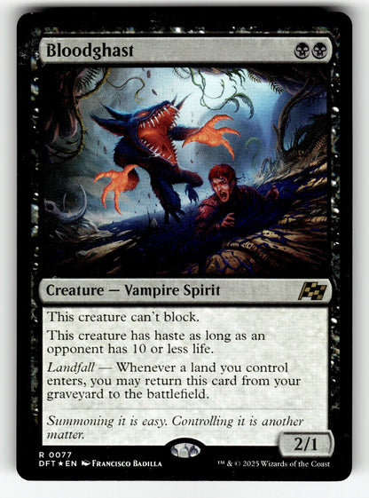 Bloodghast – 77 DFT: Aetherdrift R Foil NM