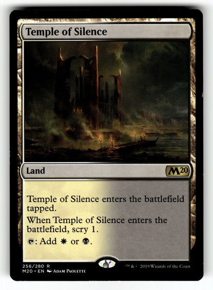Temple of Silence – 256 M20: Core Set 2020 R LP