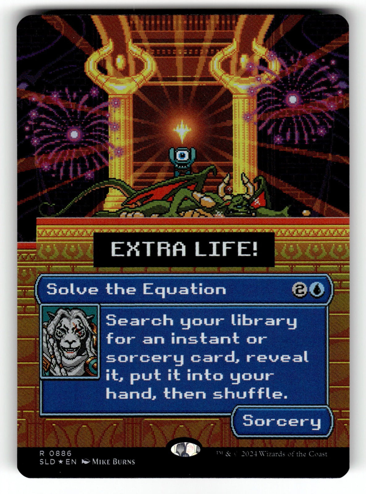 Solve the Equation (Rainbow Foil) – 886 SLD: Secret Lair Drop Series R Foil NM