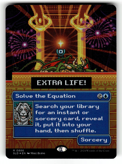 Solve the Equation (Rainbow Foil) – 886 SLD: Secret Lair Drop Series R Foil NM
