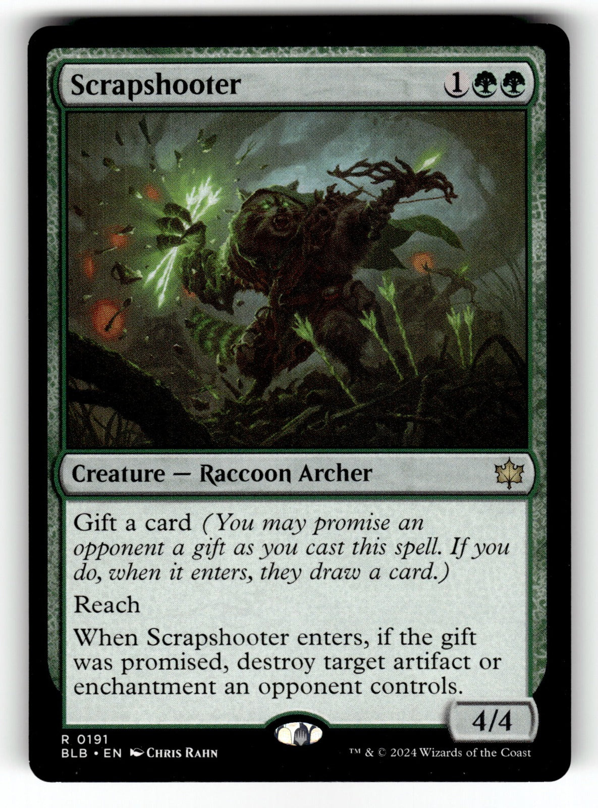 Scrapshooter – 191 BLB: Bloomburrow R NM