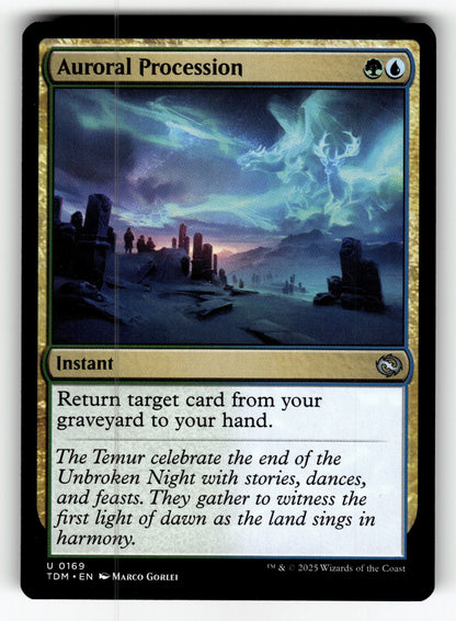 Auroral Procession – 169 TDM: Tarkir: Dragonstorm U NM