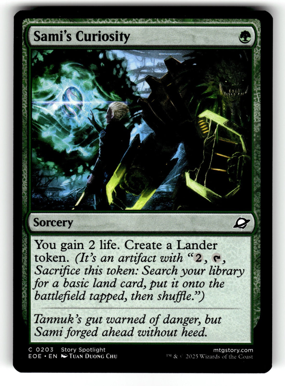 Sami's Curiosity – 203 EOE: Edge of Eternities C NM