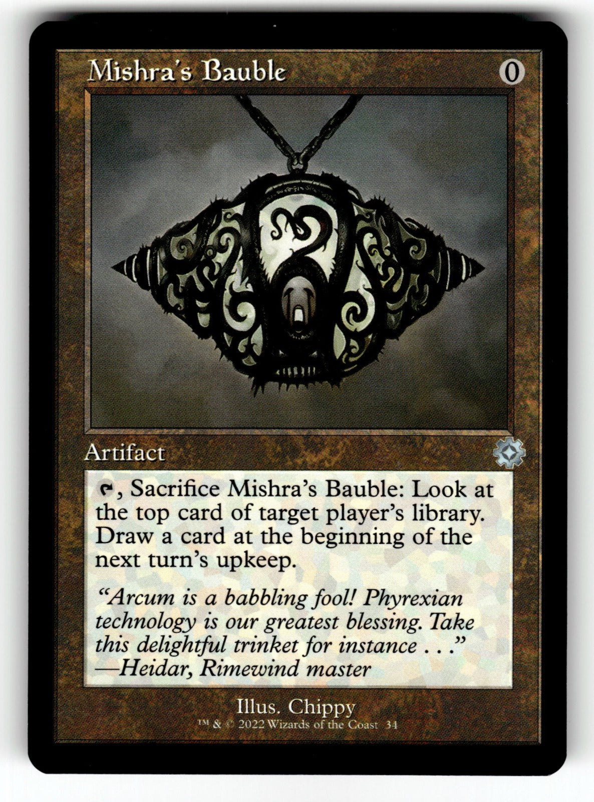 Mishra's Bauble – 34 BRR: The Brothers' War: Retro Frame Artifacts U LP