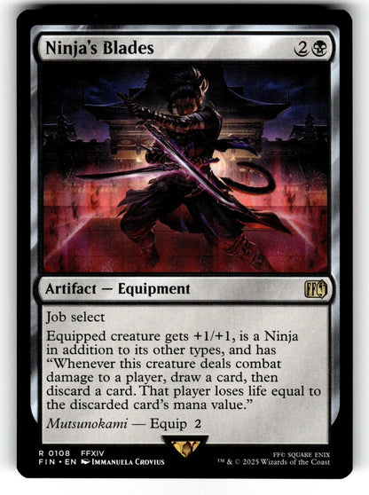 Ninja's Blades – 108 FIN: FINAL FANTASY R NM