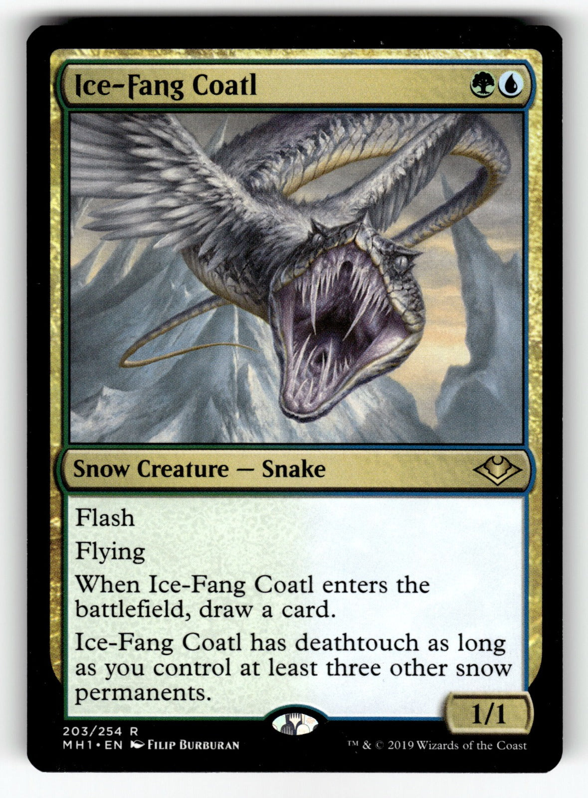 Ice-Fang Coatl – 203/254 LIST: The List Reprints R LP