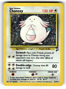 Chansey – 003/130 BS2: Base Set 2 Holo Rare MP