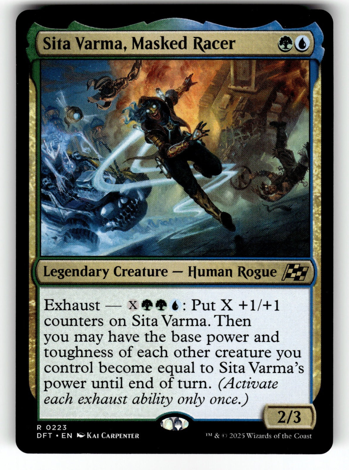 Sita Varma, Masked Racer – 223 DFT: Aetherdrift R NM
