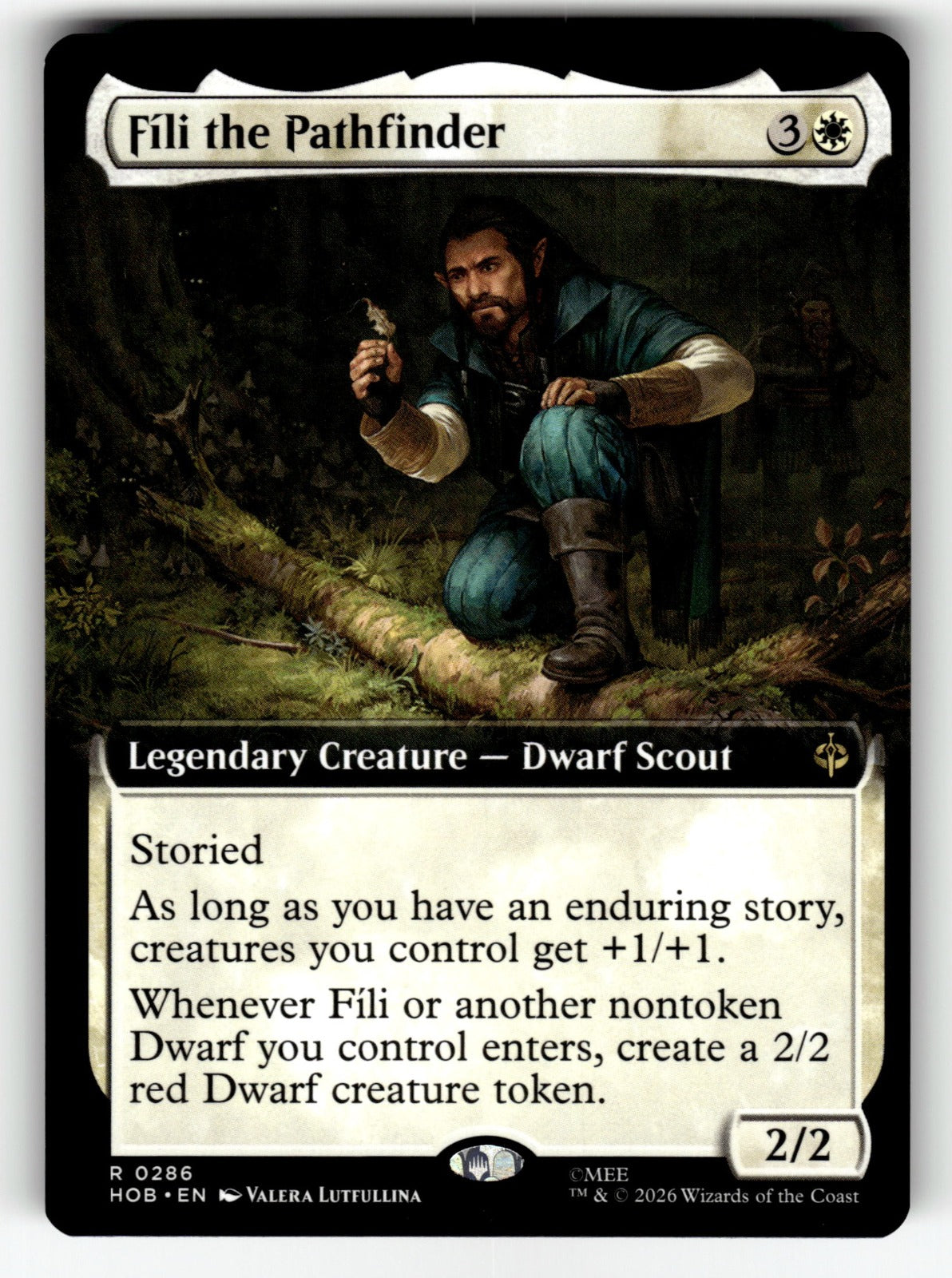 Fili the Pathfinder (Extended Art) – 286 HOB: The Hobbit R NM