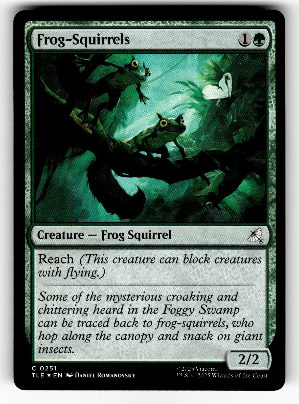 Frog-Squirrels – 251 TLE: Avatar: The Last Airbender: Eternal-Legal C Foil NM