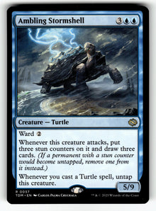 Ambling Stormshell – 37 TDM: Tarkir: Dragonstorm R NM
