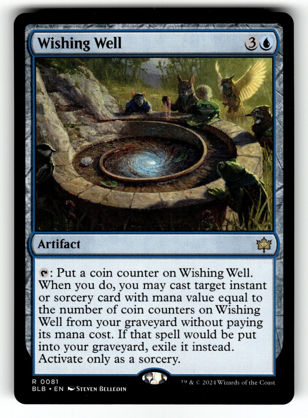 Wishing Well – 81 BLB: Bloomburrow R NM