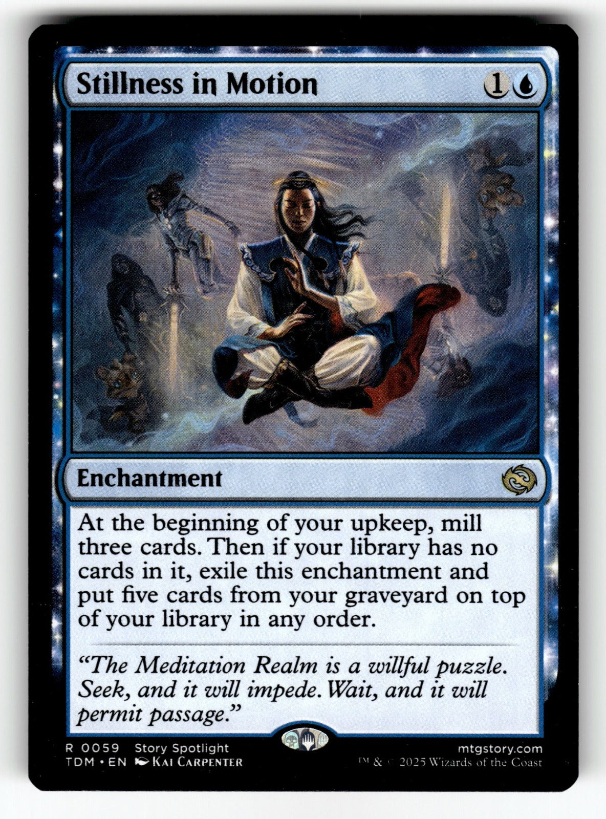 Stillness in Motion – 59 TDM: Tarkir: Dragonstorm R NM
