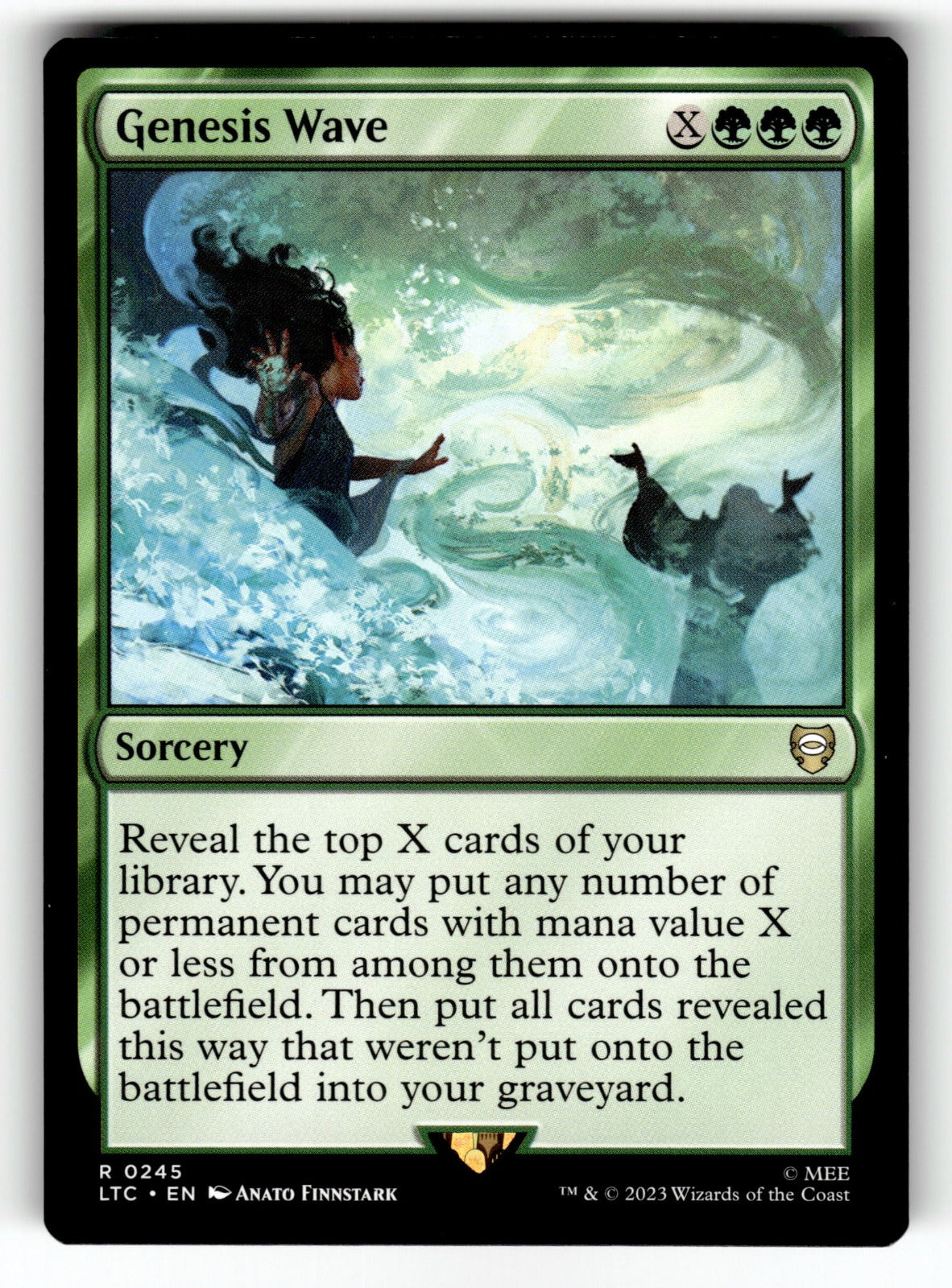 Genesis Wave – 245 LTC: Commander: The Lord of the Rings: Tales of Middle-earth R NM