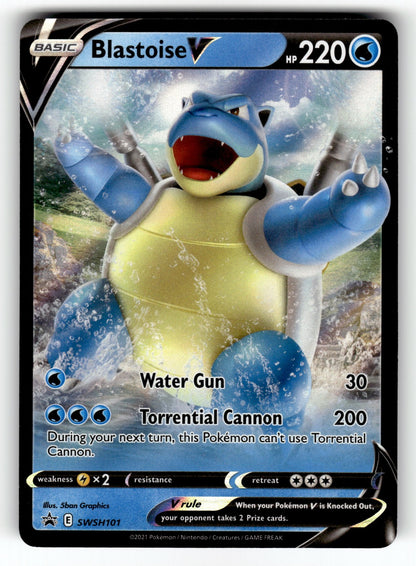 Blastoise V - – SWSH101 SWSD: SWSH: Sword & Shield Promo Cards Promo HoloNM
