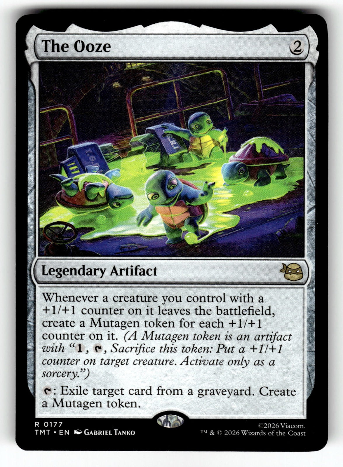The Ooze – 177 TMT: Teenage Mutant Ninja Turtles R NM
