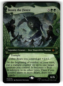 Beorn the Fierce (Showcase) – 230 HOB: The Hobbit M Foil NM
