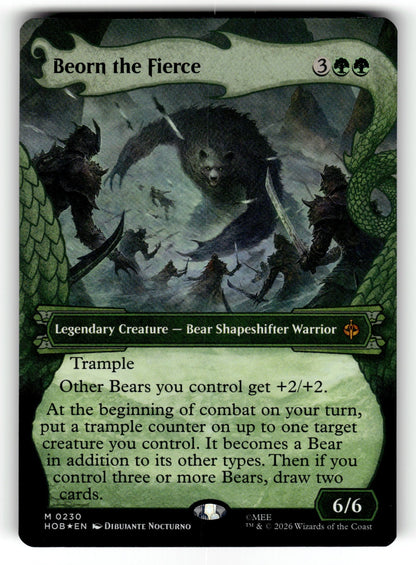 Beorn the Fierce (Showcase) – 230 HOB: The Hobbit M Foil NM