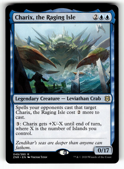 Charix, the Raging Isle – 49 ZNR: Zendikar Rising R NM