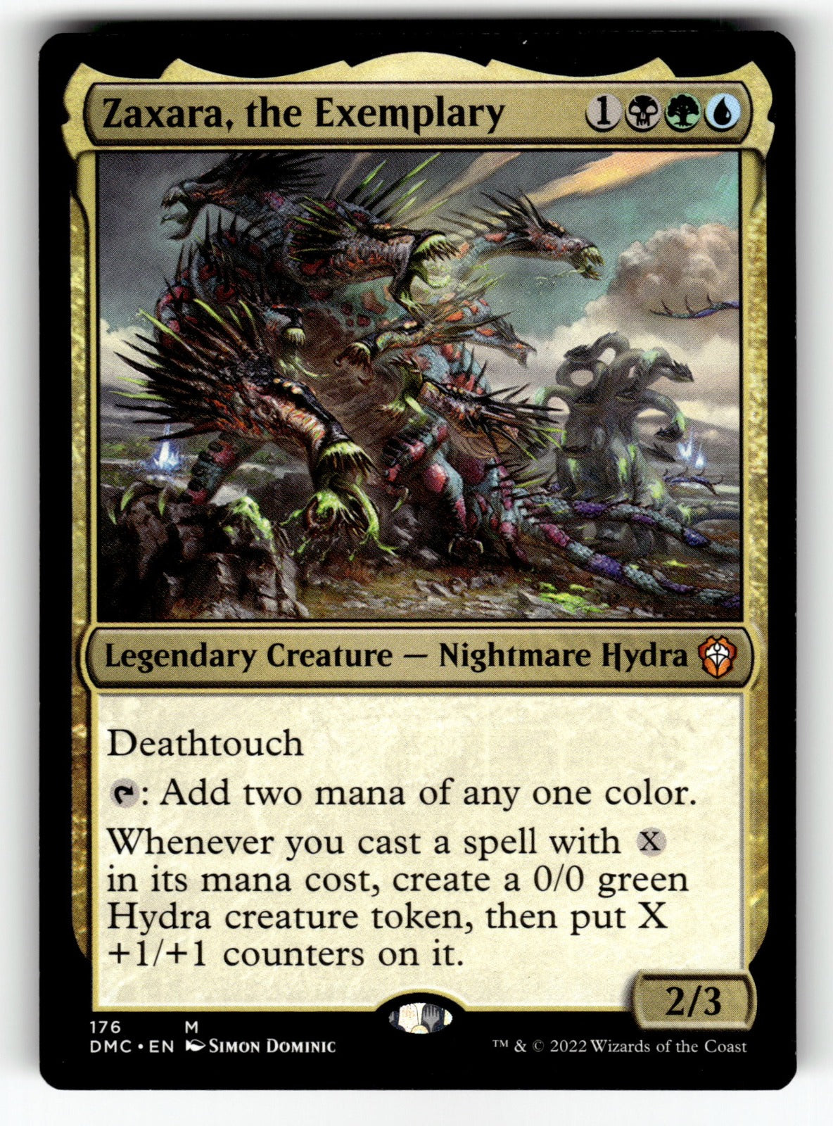 Zaxara, the Exemplary – 176 DMC: Commander: Dominaria United M NM