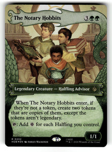 The Notary Hobbits (Showcase) – 232 HOB: The Hobbit R Foil NM