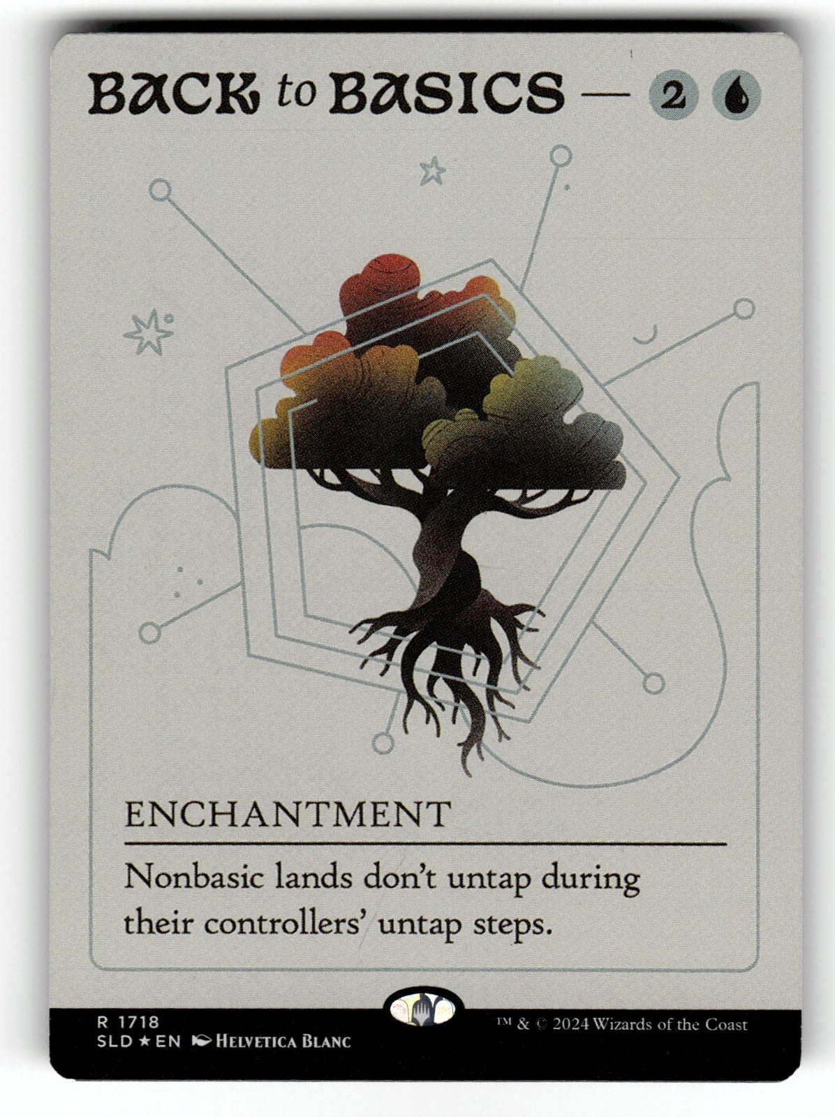 Back to Basics (Rainbow Foil) – 1718 SLD: Secret Lair Drop Series R Foil NM