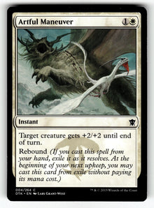 Artful Maneuver – 4 DTK: Dragons of Tarkir C LP