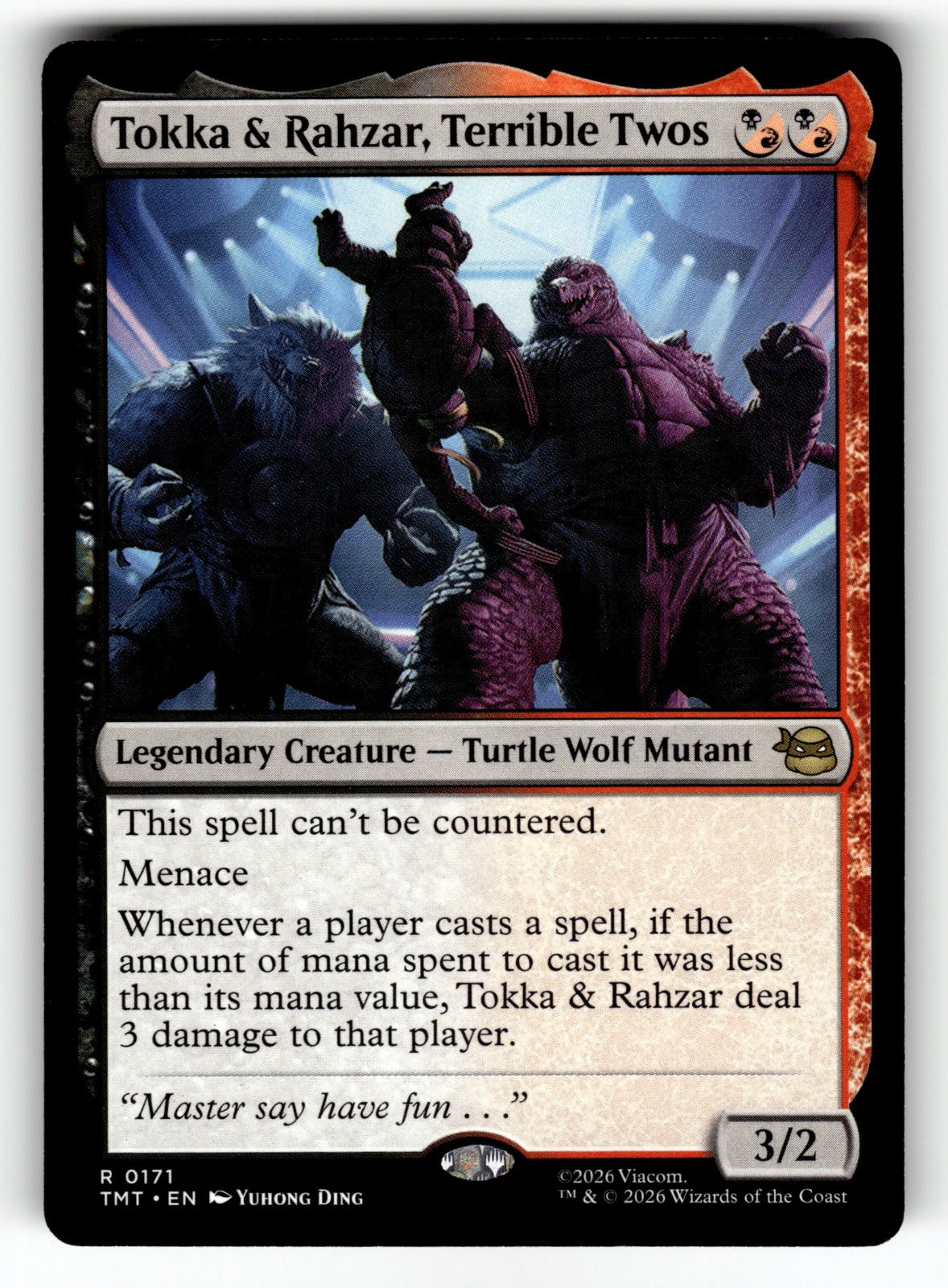Tokka & Rahzar, Terrible Twos – 171 TMT: Teenage Mutant Ninja Turtles R NM