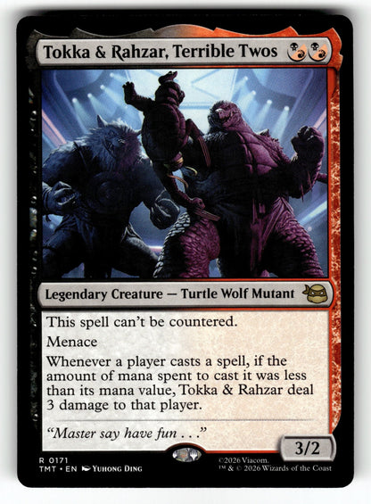 Tokka & Rahzar, Terrible Twos – 171 TMT: Teenage Mutant Ninja Turtles R NM