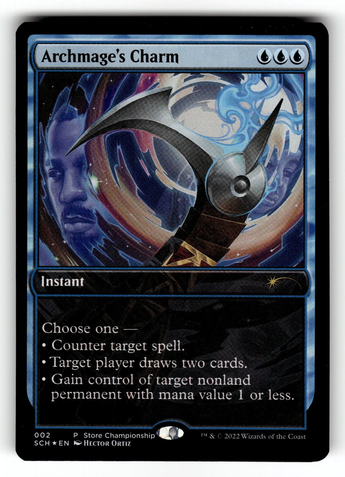 Archmage's Charm – 2 GAME: Game Day & Store Championship Promos P Foil LP