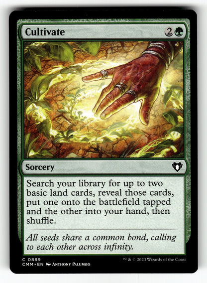 Cultivate – 889 CMM: Commander Masters C NM