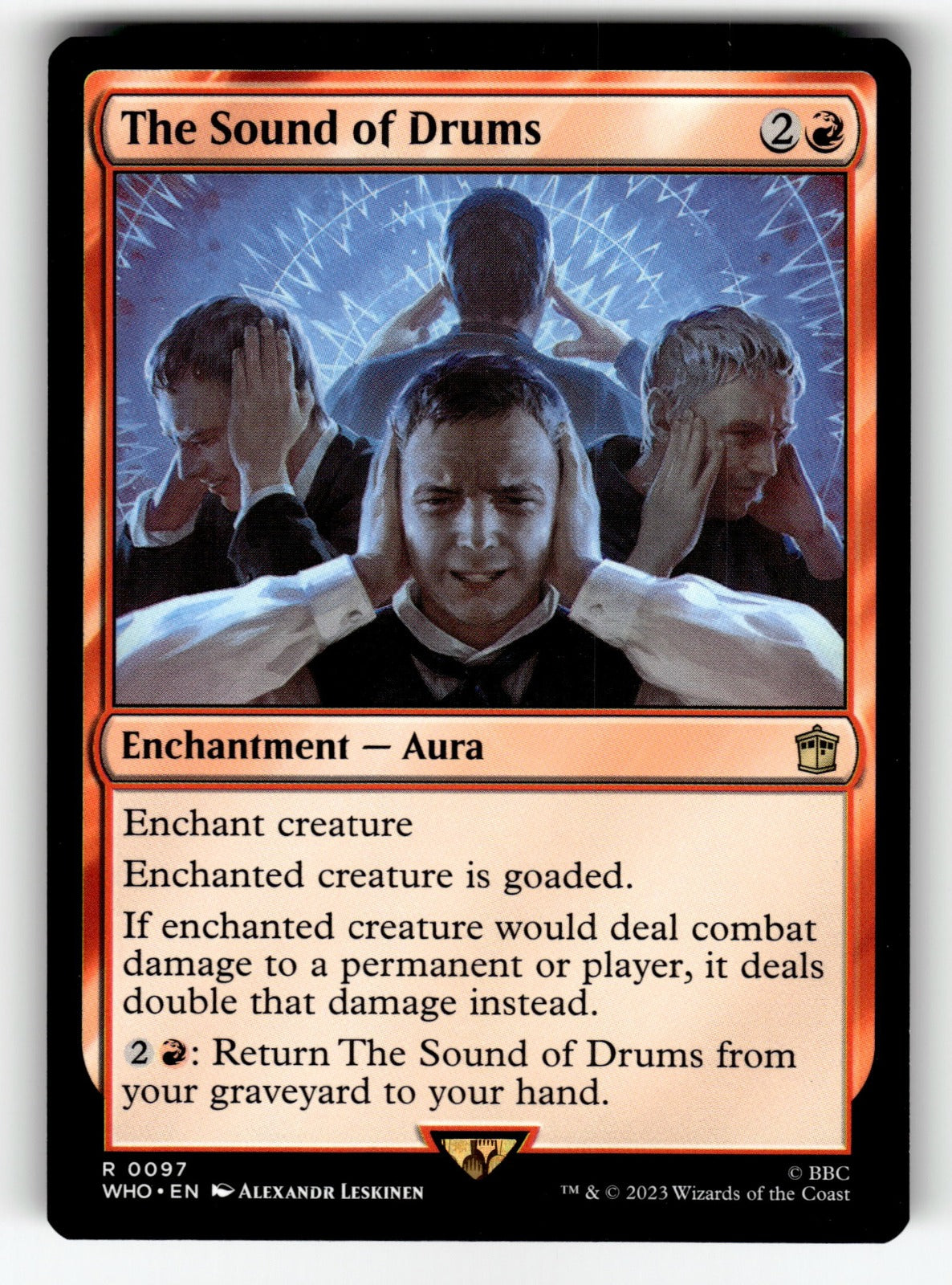 The Sound of Drums – 97 WHO: Universes Beyond: Doctor Who R NM