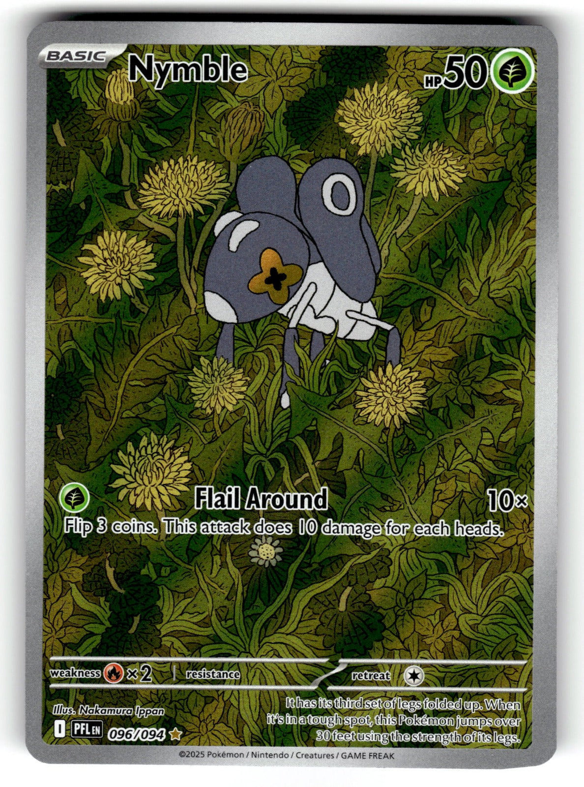 Nymble – 096/094 PFL: ME02: Phantasmal Flames Illustration Rare Holo NM