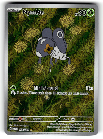 Nymble – 096/094 PFL: ME02: Phantasmal Flames Illustration Rare Holo NM