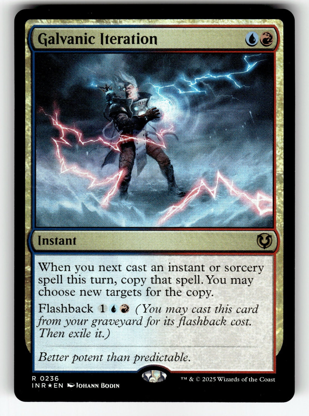 Galvanic Iteration – 236 INR: Innistrad Remastered R Foil NM