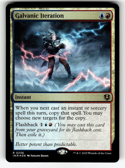 Galvanic Iteration – 236 INR: Innistrad Remastered R Foil NM