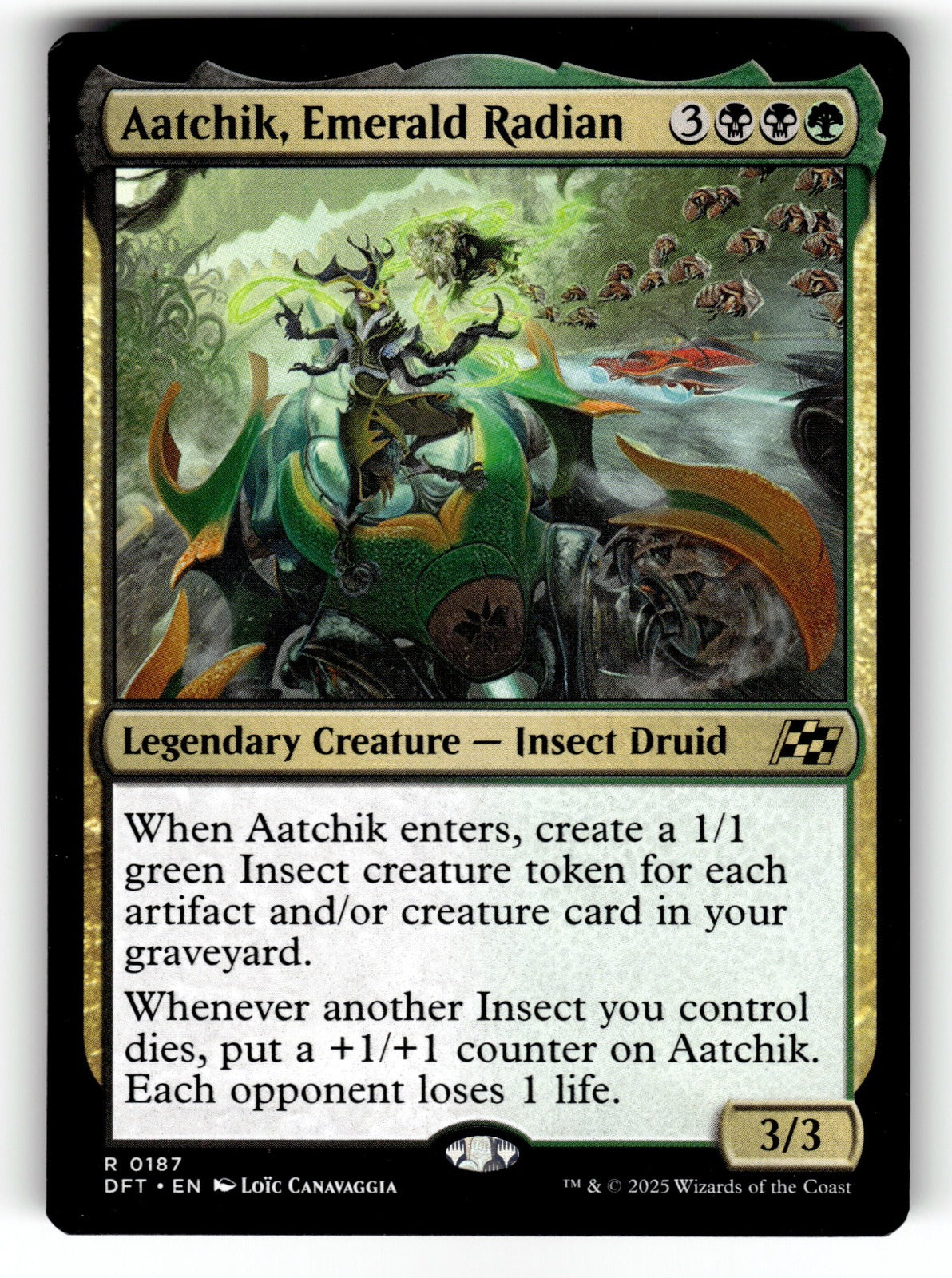 Aatchik, Emerald Radian – 187 DFT: Aetherdrift R NM