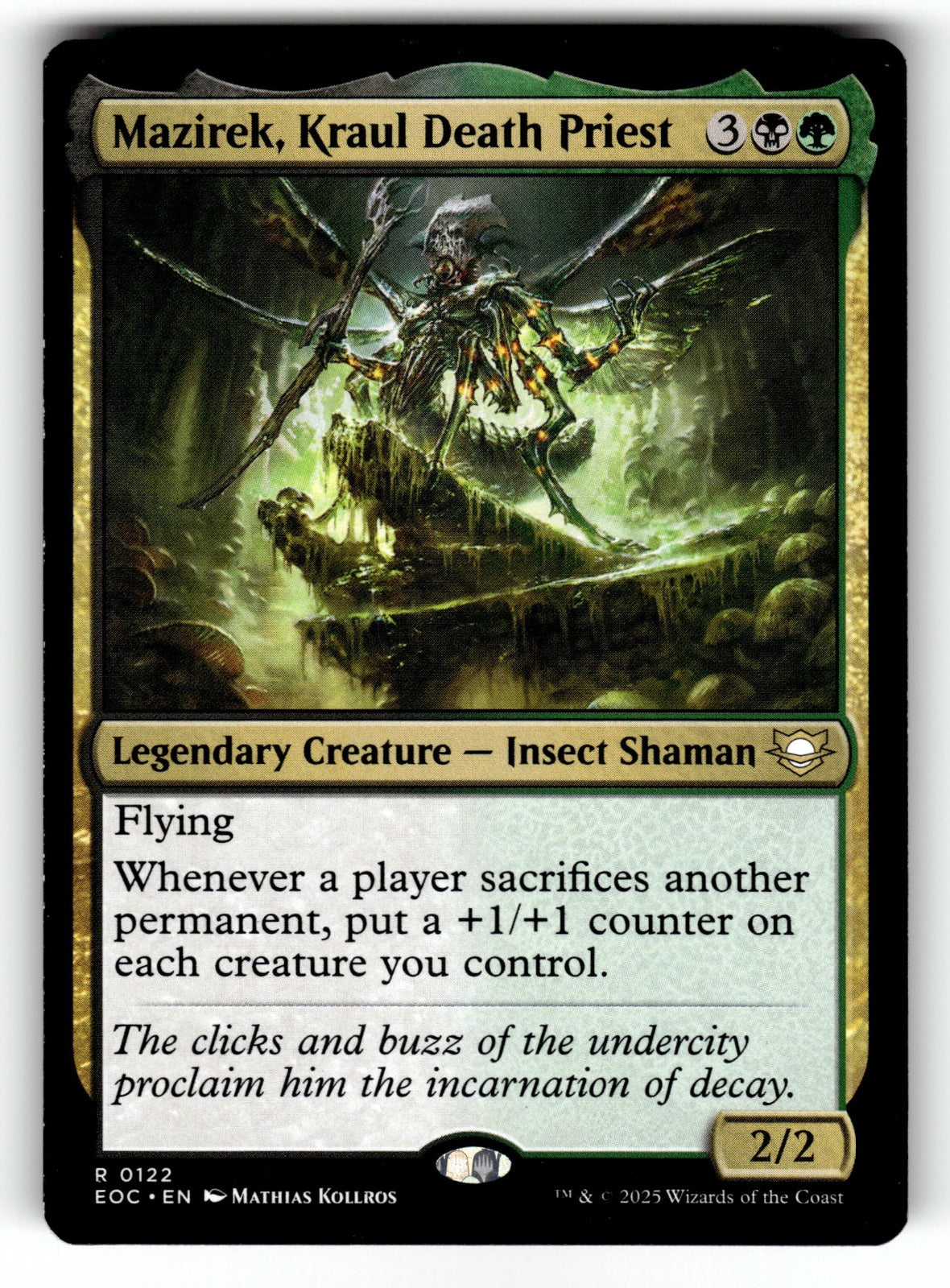 Mazirek, Kraul Death Priest – 122 EOC: Commander: Edge of Eternities R LP