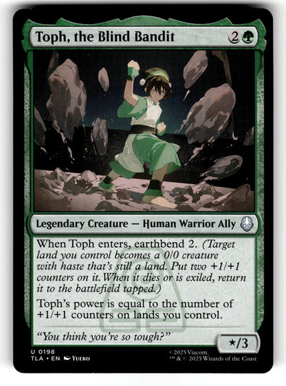 Toph, the Blind Bandit – 198 TLA: Avatar: The Last Airbender U NM