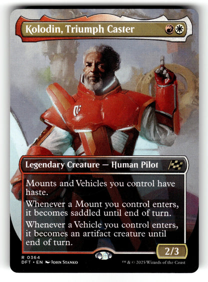 Kolodin, Triumph Caster (Borderless) – 364 DFT: Aetherdrift R NM