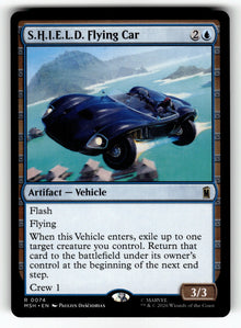 S.H.I.E.L.D. Flying Car – 74 MSH: Marvel Super Heroes R NM