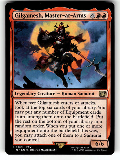 Gilgamesh, Master-at-Arms – 139 FIN: FINAL FANTASY R NM