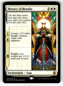 History of Benalia – 21 DOM: Dominaria M NM