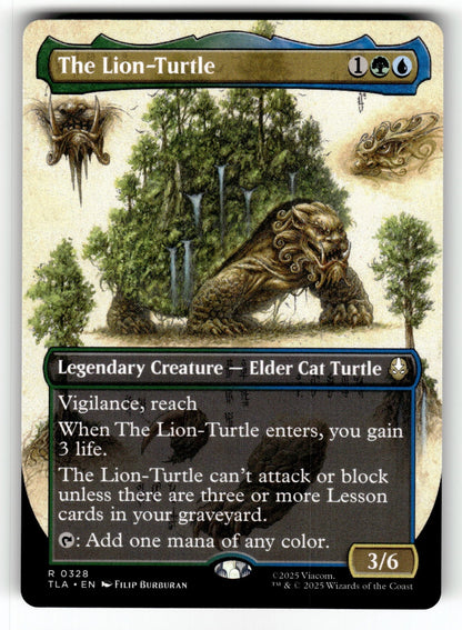 The Lion-Turtle (Borderless) – 328 TLA: Avatar: The Last Airbender R NM