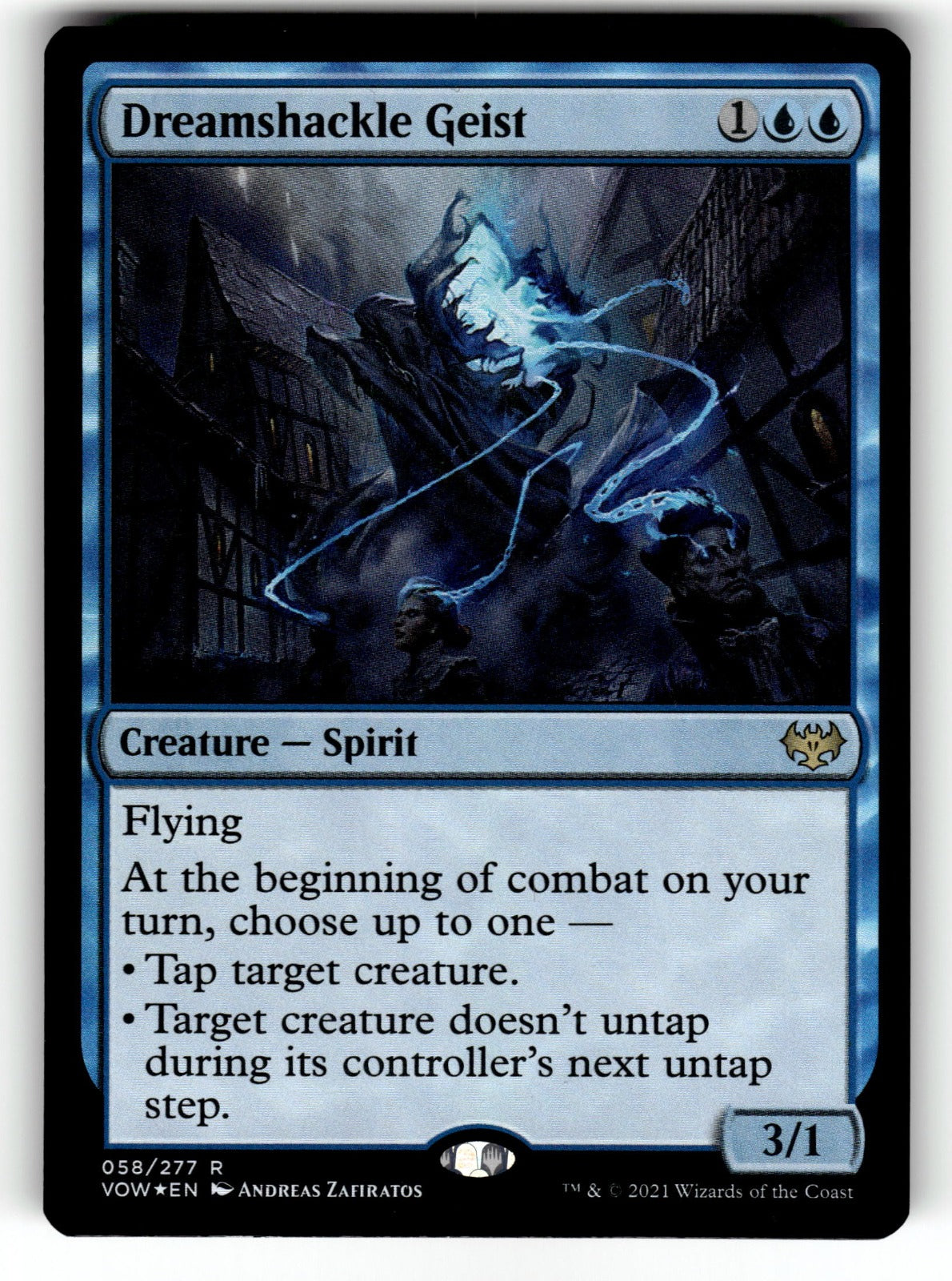Dreamshackle Geist – 58 VOW: Innistrad: Crimson Vow R Foil NM