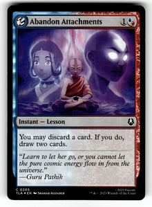 Abandon Attachments – 205 TLA: Avatar: The Last Airbender C Foil NM