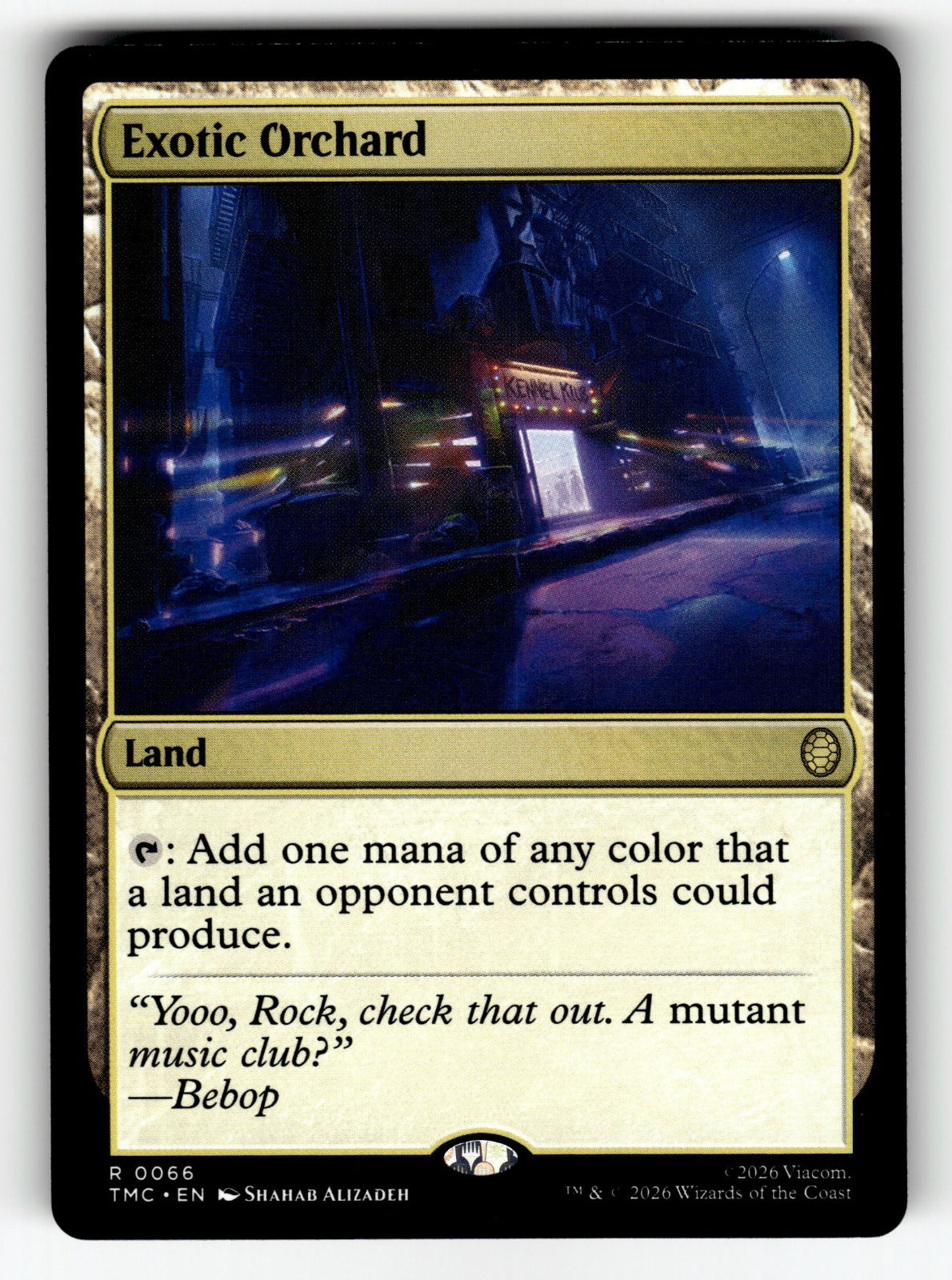 Exotic Orchard – 66 TMC: Commander: Teenage Mutant Ninja Turtles R NM