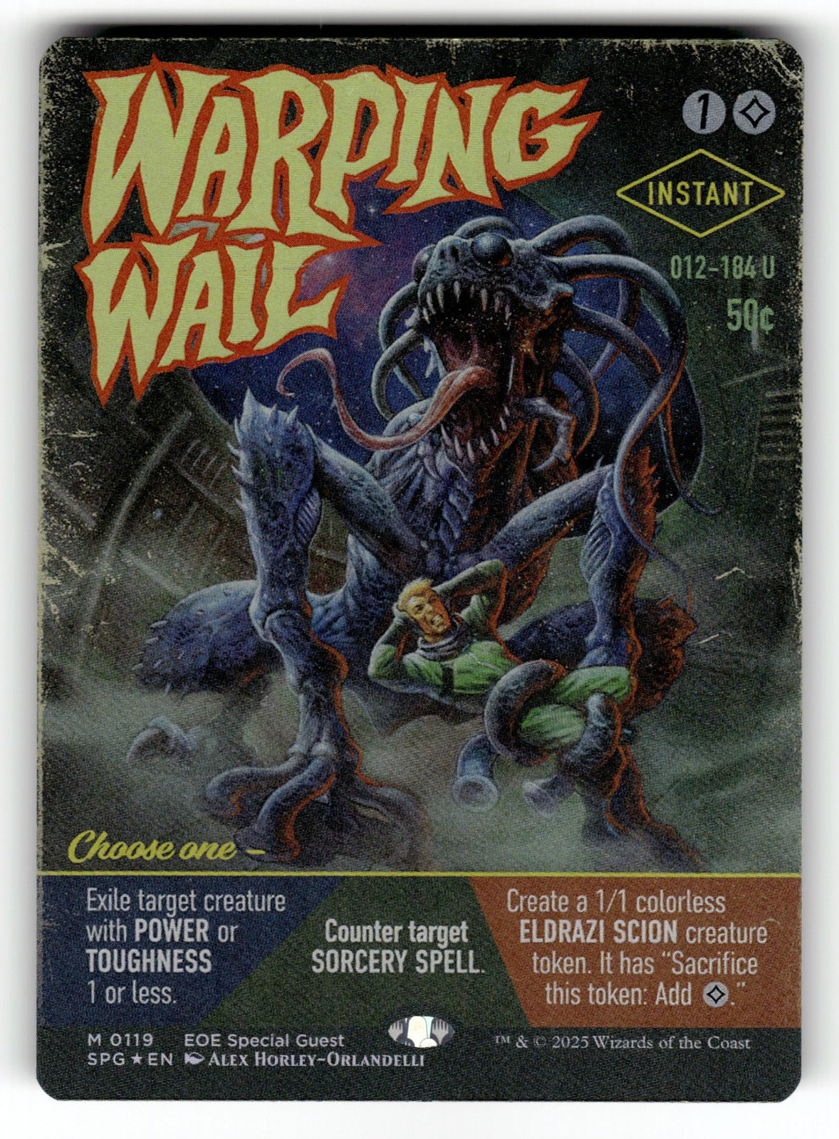 Warping Wail (Showcase) – 119 SPG: Special Guests M Foil LP