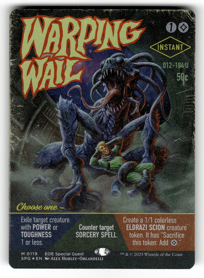 Warping Wail (Showcase) – 119 SPG: Special Guests M Foil LP