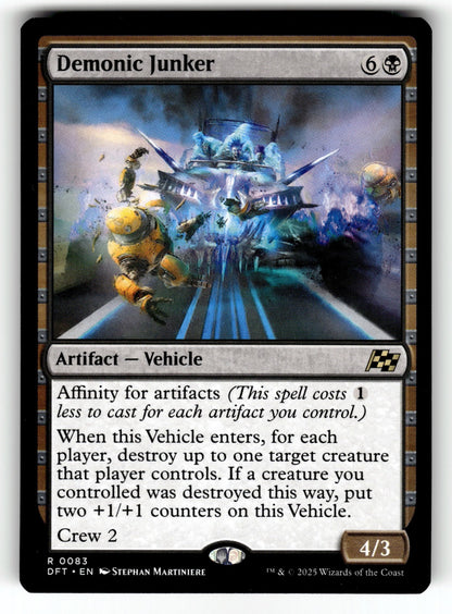 Demonic Junker – 83 DFT: Aetherdrift R NM